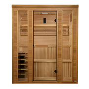 Golden Designs Engelberg 6 Person Traditional Steam Sauna (GDI-7060-01)