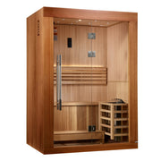 Golden Designs Updated Sundsvall 2 Person Traditional Sauna (GDI-7289-02) image 2