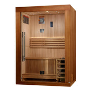 Golden Designs Updated Sundsvall 2 Person Traditional Sauna (GDI-7289-02)