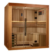 Golden Designs 2025 Golden Designs Updated Copenhagen 3 Person Traditional Sauna (GDI-7389-02)