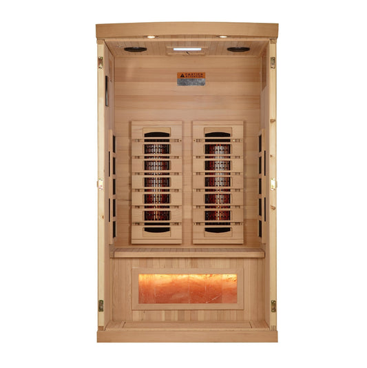 Golden Designs Reserve Edition 1 Person Full Spectrum with Himalayan Salt Bar (GDI-8010-03)