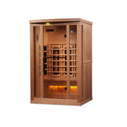 Golden Designs 2-Person Full Spectrum PureTech™ Near Zero EMF FAR Infrared Sauna - Canadian Hemlock image 6