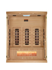 Golden Designs Reserve Edition 3 Person Full Spectrum with Himalayan Salt Bar (GDI-8030-03) image 7