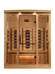 Golden Designs Reserve Edition 3 Person Full Spectrum with Himalayan Salt Bar (GDI-8030-03) image 3