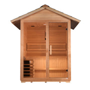 Golden Designs Arlberg 3 Person Traditional Outdoor Sauna (GDI-8103-01) image 4