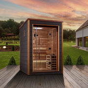 Golden Designs Narvik 2 Person Outdoor-Indoor Traditional Sauna (GDI-8202-01) image 8