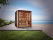 Golden Designs Drammen 3 Person Outdoor-Indoor Traditional Sauna (GDI-8023-01) image 3