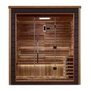 Golden Designs Drammen 3 Person Outdoor-Indoor Traditional Sauna (GDI-8203-01) image 4