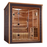 Golden Designs Drammen 3 Person Outdoor-Indoor Traditional Sauna (GDI-8023-01) image 9