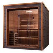 Golden Designs Bergen 6 Person Outdoor-Indoor Traditional Sauna (GDI-8206-01) image 2