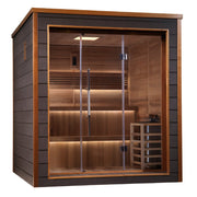 Golden Designs Bergen 6 Person Outdoor-Indoor Traditional Sauna (GDI-8206-01) image 3
