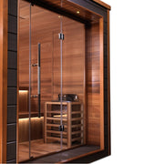 Golden Designs Bergen 6 Person Outdoor-Indoor Traditional Sauna (GDI-8206-01) image 4