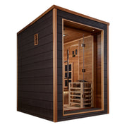 Golden Designs Nora 2 Person Outdoor-Indoor PureTech Hybrid Full Spectrum Sauna (GDI-8222-01) image 8