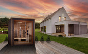 Golden Designs Visby 3 Person Outdoor-Indoor PureTech Hybrid Full Spectrum Sauna (GDI-8223-01) image 5