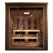 Golden Designs Karlstad 6 Person Outdoor-Indoor PureTech Hybrid Full Spectrum Sauna (GDI-8226-01)
