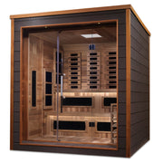 Golden Designs Karlstad 6 Person Outdoor-Indoor PureTech Hybrid Full Spectrum Sauna (GDI-8226-01) image 3