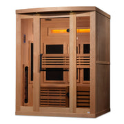 Golden Designs Reserve Edition 3 Person Near Zero EMF Full Spectrum with Himalayan Salt Bar (GDI-8230-01) image 2