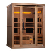 Golden Designs Reserve Edition 3 Person Near Zero EMF Full Spectrum with Himalayan Salt Bar (GDI-8230-01) image 3