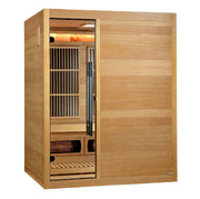Golden Designs Soria 3 Person Hybrid Sauna (Indoor) Full Spectrum and Harvia Traditional Stove (GDI-8330-01) image 5