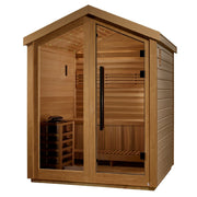 Golden Designs Savonlinna 3 Person Barn Outdoor Traditional Sauna (GDI-8503-01) image 6