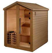 Golden Designs Savonlinna 3 Person Barn Outdoor Traditional Sauna (GDI-8503-01) image 3