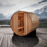 Golden Designs St. Moritz 2 Person Barrel Traditional Sauna (GDI-B002-01)