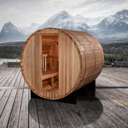 Golden Designs Arosa 4 Person Barrel Traditional Sauna (GDI-B004-01) image 7