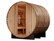 Golden Designs Arosa 4 Person Barrel Traditional Sauna (GDI-B004-01) image 2