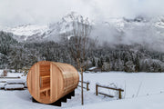 Golden Designs Klosters 6 Person Barrel Traditional Sauna (GDI-B006-01) image 2