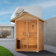 Golden Designs Arlberg 3 Person Traditional Outdoor Sauna (GDI-8103-01) image 3
