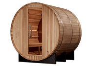 Golden Designs Zurich 4 Person Barrel with Bronze Privacy View Traditional Sauna (GDI-B024-01) image 6