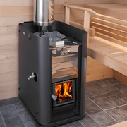Harvia Pro 20 ES Pro Series ES, 24.1kW, Wood Sauna Stove with Water Tank image 2