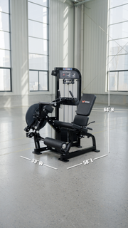 Dual Function Leg Extension Leg Curl Machine image 2