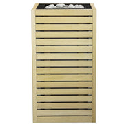 HUUM CORE Alder - CORE Series Sauna Heater, Alder Wood Exterior, 9kW