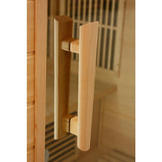 Maxxus "Cholet Edition" 2-Person Near Zero EMF FAR Infrared Sauna - Canadian Red Cedar image 9