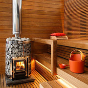 Harvia Cilindro 20 Cilindro Series 17kW Wood-Burning Sauna Stove image 3