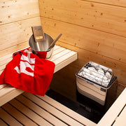 Harvia KIP80W KIP Series 8KW Sauna Heater, Stainless Steel image 2