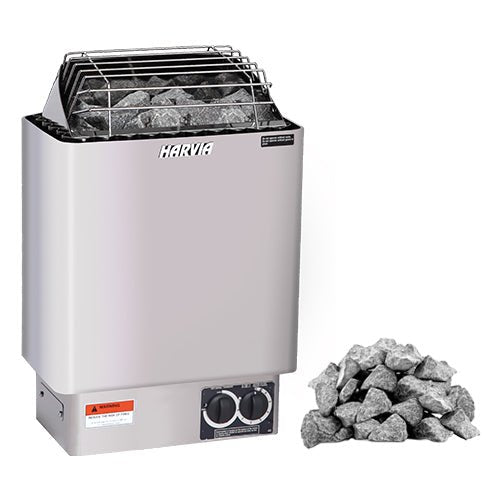 Harvia KIP60B Pkg KIP Series 6kW Sauna Heater Package