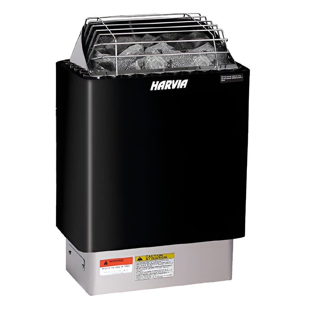 Harvia KIP80W KIP Series 8kW Black Electric Sauna Heater