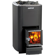 Harvia M Series M3 SL 16.5kW Wood Sauna Stove w/ Exterior Feed