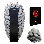 Harvia Spirit SP90E 9kW Sauna Heater Package, Black image 2