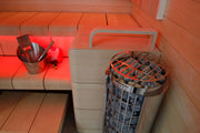 Harvia Cilindro PC80E Cilindro Half Series 8kW Stainless Sauna Heater image 9