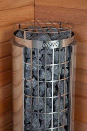 Harvia Cilindro PC80E Cilindro Half Series 8kW Stainless Sauna Heater image 6
