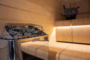 Harvia KIP Series KIP80B 8kW Stainless with Steel Built-In Controls Sauna Heater image 4