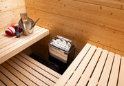 Harvia KIP Series KIP45B 4.5kW Steel Stainless with Built-In Controls Sauna Heater image 6