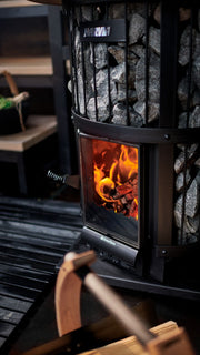 Harvia Legend Series 240 SL 21kW Wood-Burning Sauna Stove w/Ext. Feed image 4