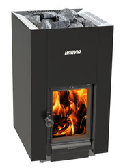Harvia Linear Series 22 GreenFlame 15.7 kW Wood Sauna Stove