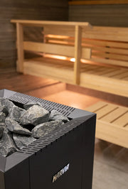 Harvia Linear Series 22 GreenFlame 15.7 kW Wood Sauna Stove image 4