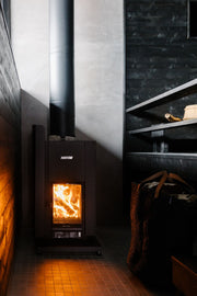 Harvia M Series M3 SL 16.5kW Wood Sauna Stove w/ Exterior Feed image 4