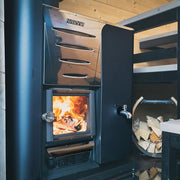 Harvia Pro 20 RS Pro Series, 24.1kW, Sauna Wood Stove with Water Tank image 2